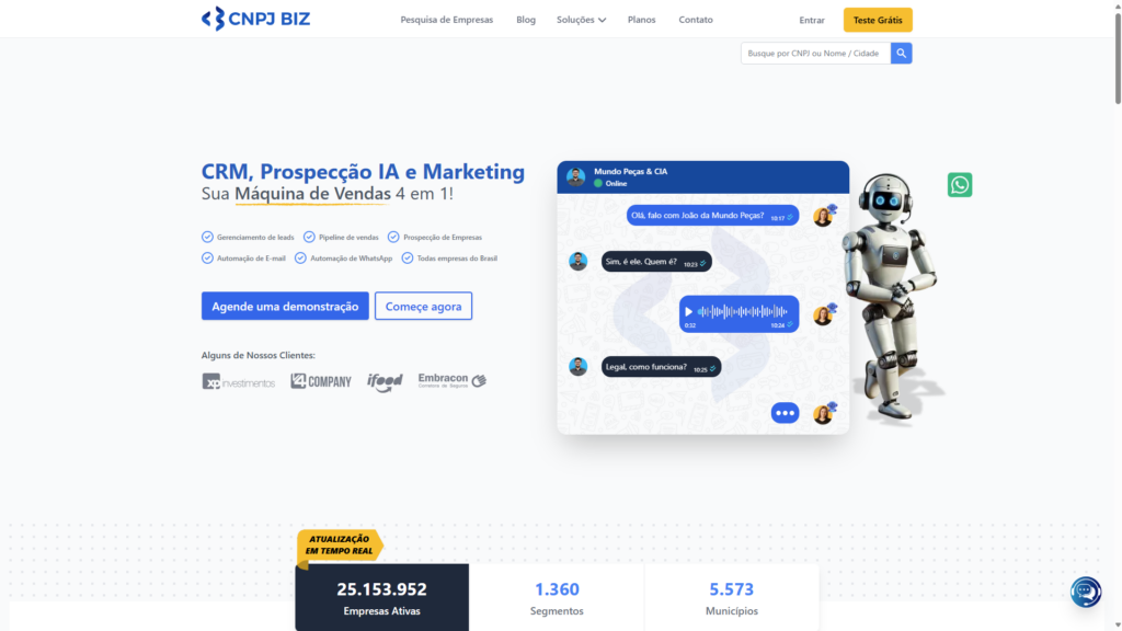 Geração de Leads qualificados para Prospecção B2B
