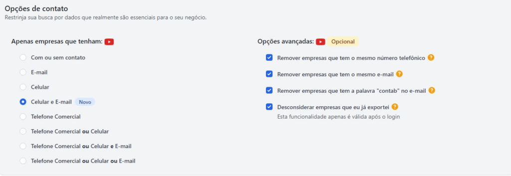 Como uma lista de empresa na CNPJ Biz