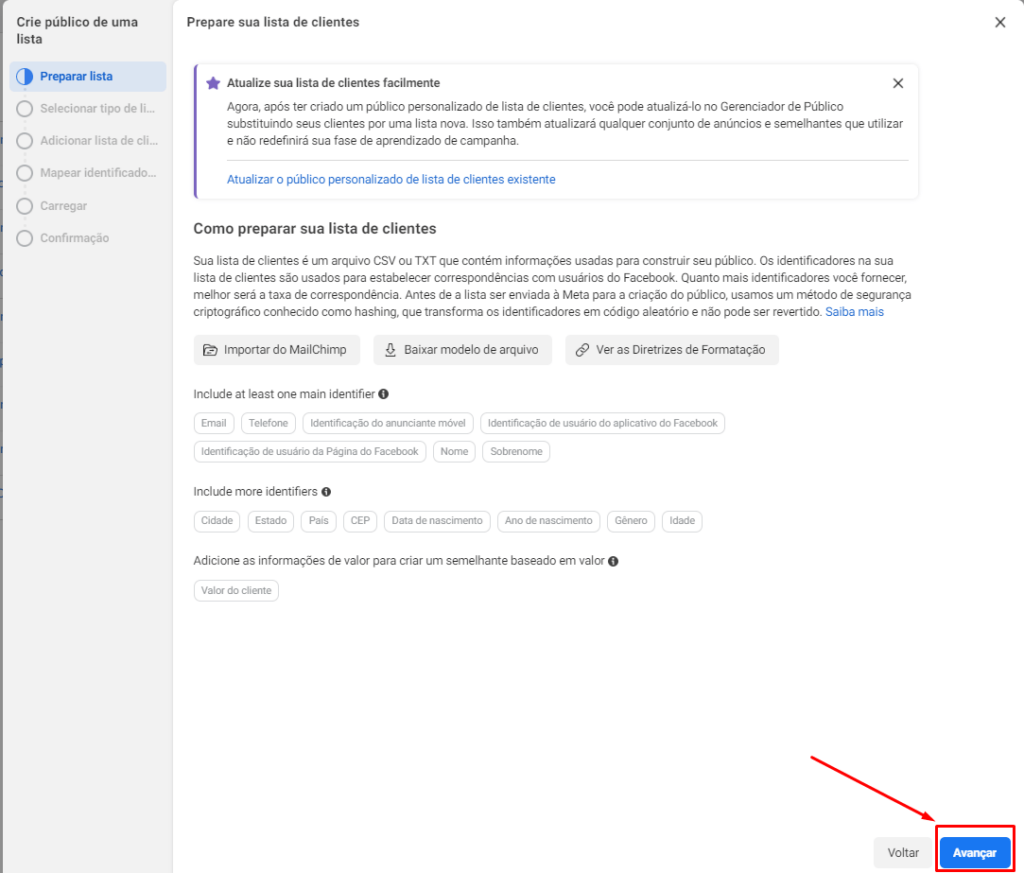 Como criar um público Lookalike no Facebook Ads (4)