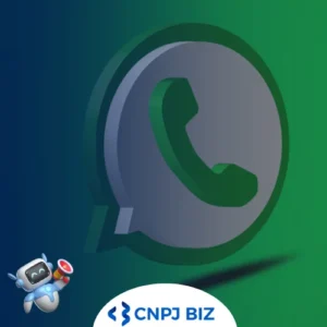 Vendas por WhatsApp - Logo do WhatsApp e robozinho com megafone.